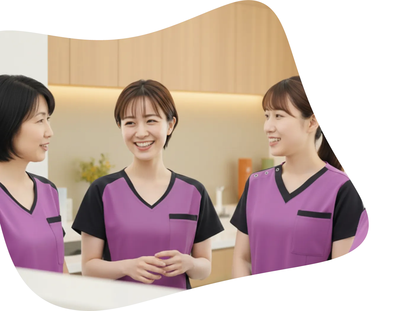 相談しやすさ100％人間関係のストレスがない職場