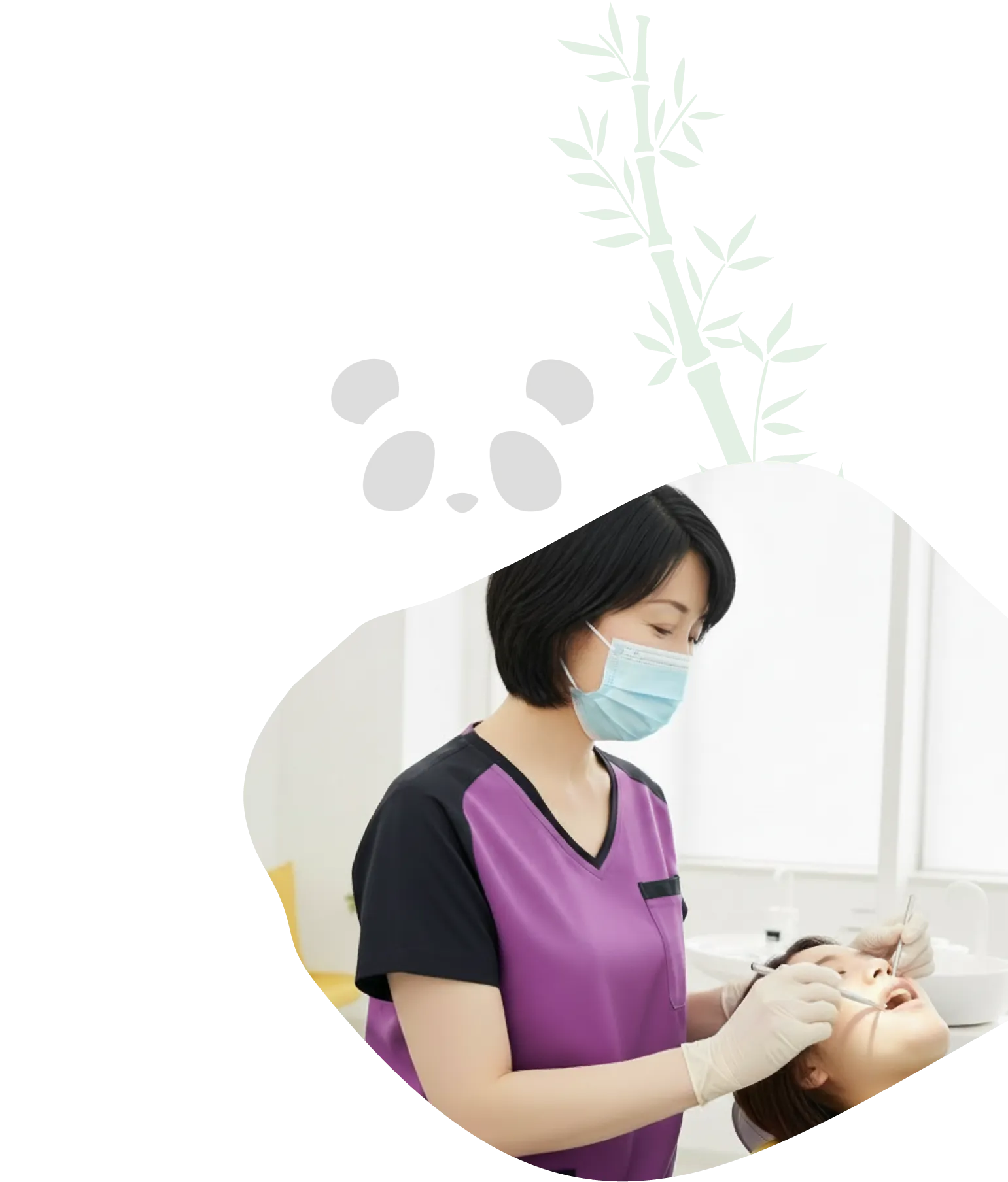 1枠40分のゆとり診療。丁寧に向き合える落ち着いた環境